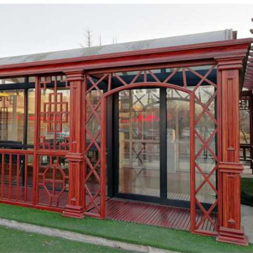 鋁合金新中式涼亭